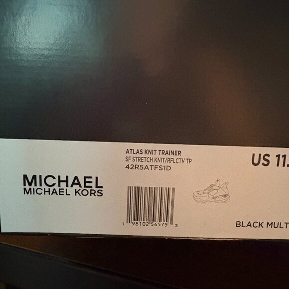 Share NIB Michael Kors Mens Atlas Knit Trainer Size 11.5 - Picture 6 of 6